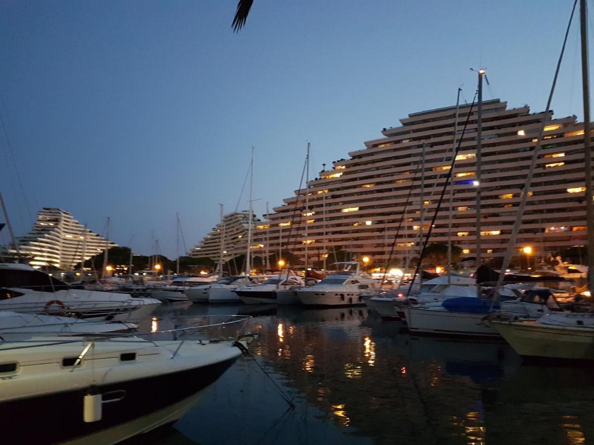 Lovely Apartment In Marina Baie Des Anges- Baronnet - Sew View, Free Parking Spaces On Site, Restaurants, Beach, Supermarket Villeneuve-Loubet Kültér fotó